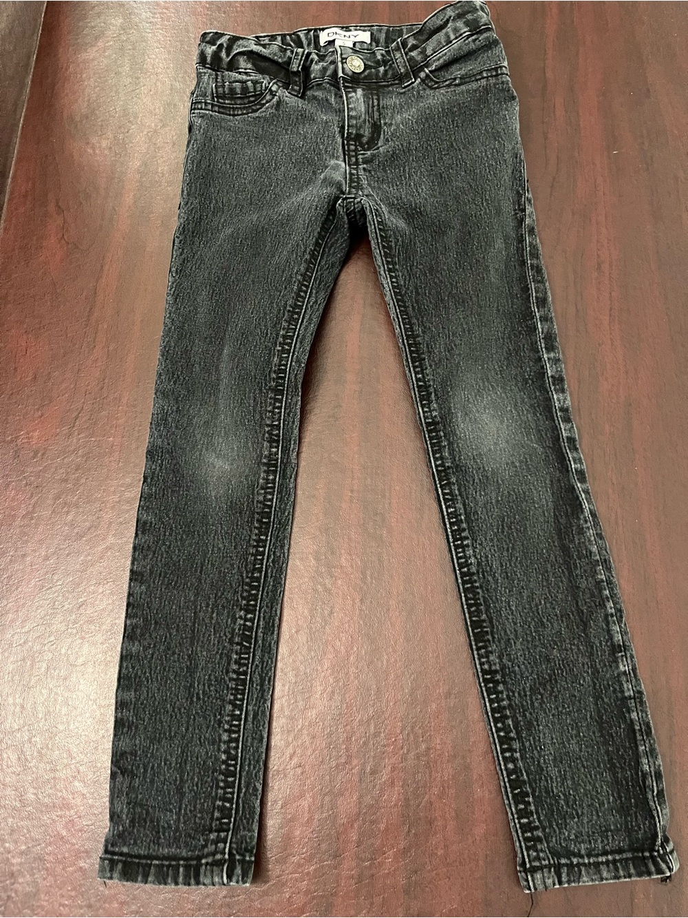 DKNY Washed Black Skinny Jeans